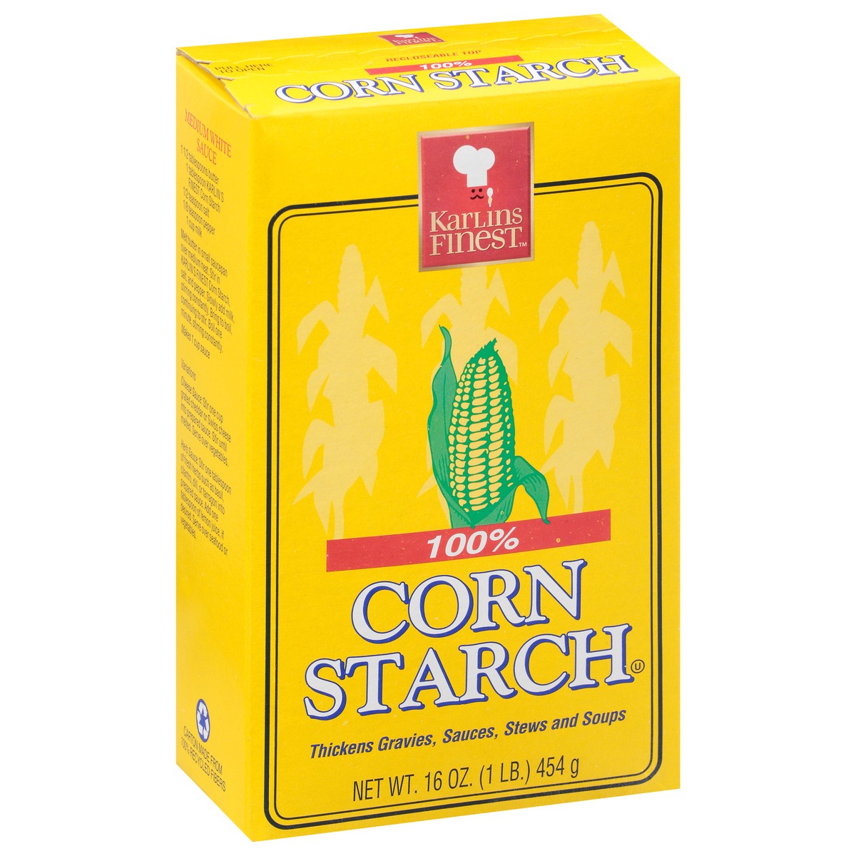 slide 2 of 13, Karlins Finest Corn Starch 16 oz, 16 oz