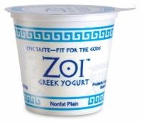 slide 1 of 1, Zoi Vanilla Greek Yogurt, 6 oz