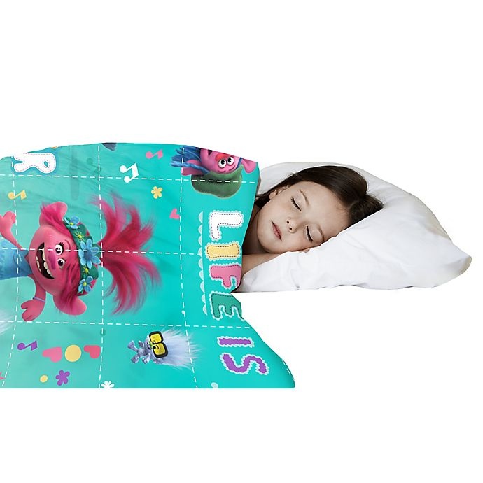 slide 2 of 2, Trolls Reversible Weighted Blanket, 4.5 lb