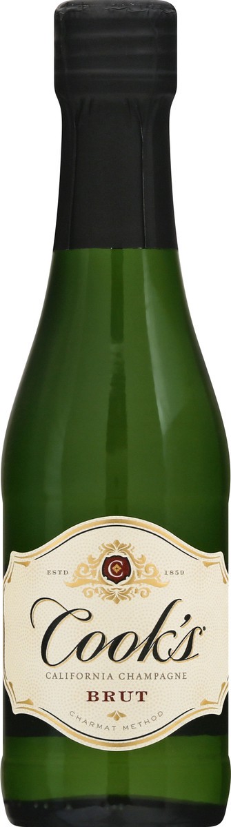 slide 7 of 10, Cook's Brut Champagne Single, 187 ml