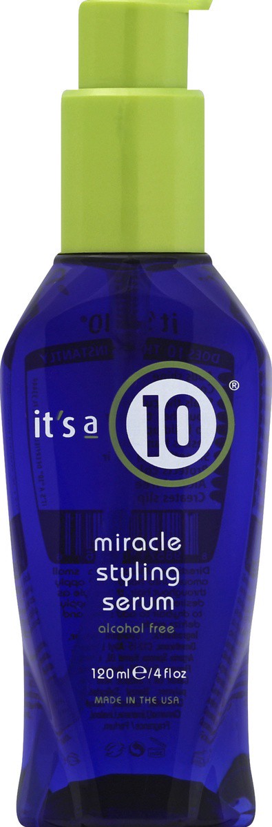 slide 3 of 3, It's a 10 Miracle Styling Serum, 4 fl oz