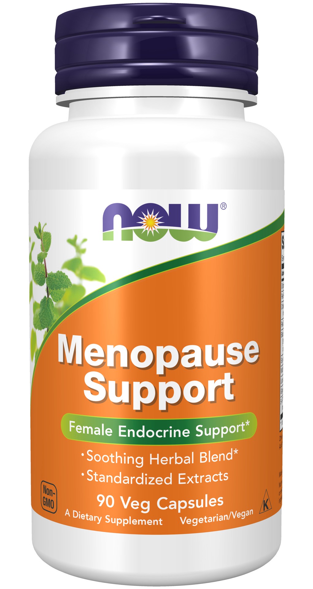 slide 1 of 4, NOW Menopause Support - 90 Veg Capsules, 90 ct