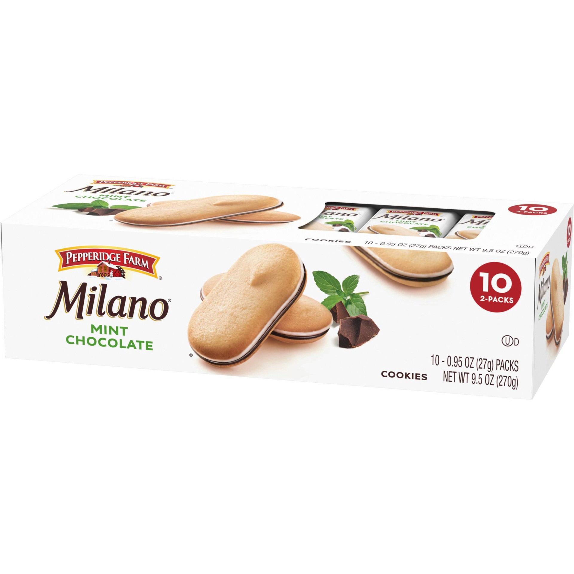 slide 1 of 5, Pepperidge Farm Milano Mint Chocolate Cookies - 9.5oz, 9.5 oz