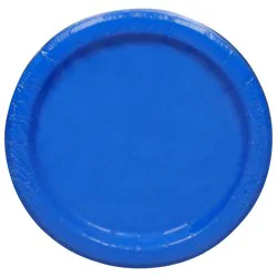 Unique Royal Blue 6.75 Inch Plates - 20 Each