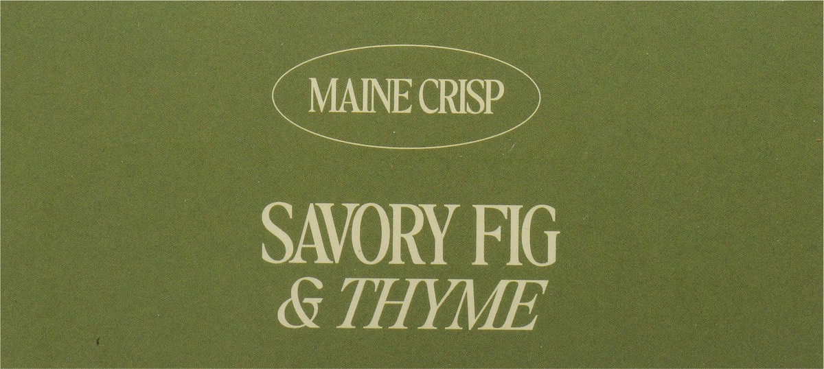 slide 9 of 9, Better with Buckwheat Snackable Maine Crisps Savory Fig & Thyme Crackers 4.0 oz, 4 oz
