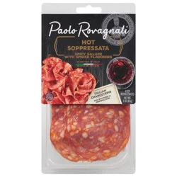 Paolo Rovagnati Spicy Hot Soppressata Smoke Salami 3 oz