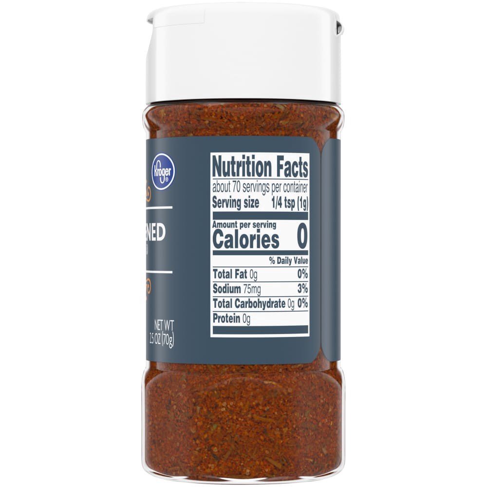 slide 3 of 3, Kroger Blackened Seasoning, 2.5 oz