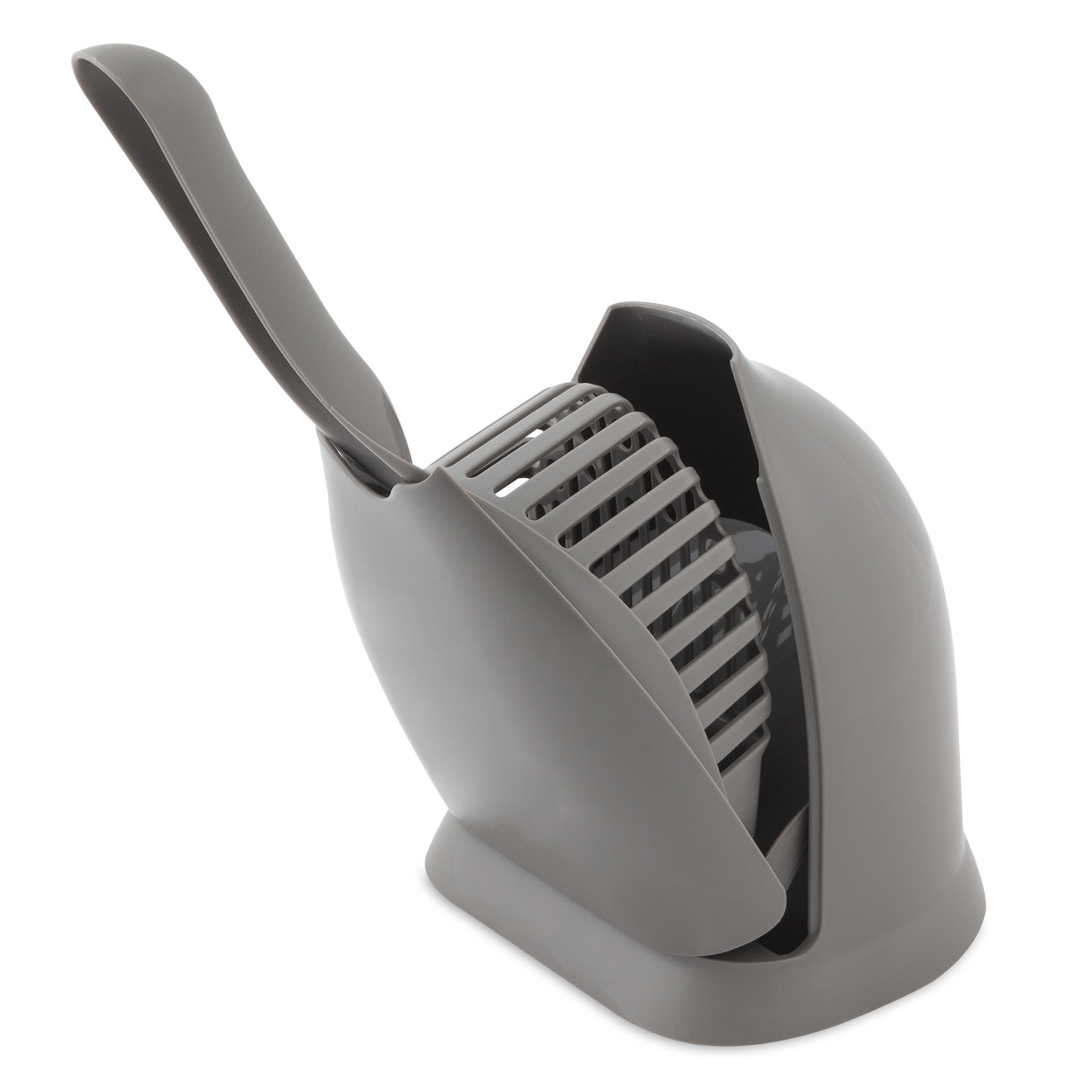 slide 4 of 10, Petmate Scoop 'N' Hide Cat Litter Scoop, 1 ct