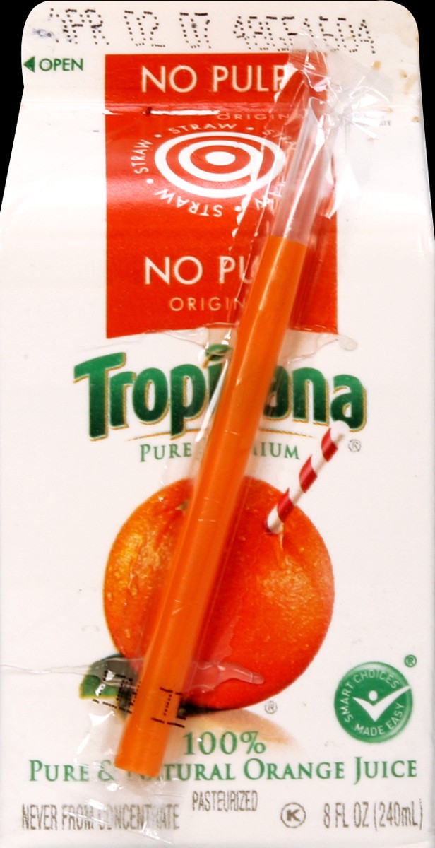 slide 5 of 5, Tropicana 100% Juice 8 oz, 8 oz