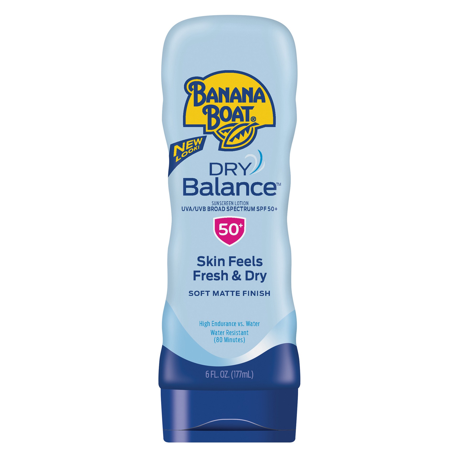 slide 1 of 2, Banana Boat Dry Balance Broad Spectrum Sunscreen Lotion, SPF 50+ - 6 Ounce, 1 ct