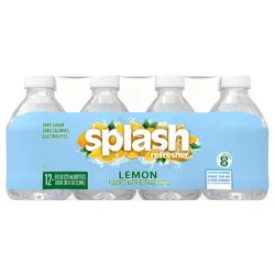 Splash Refresher Lemon Flavored Water- 8 oz