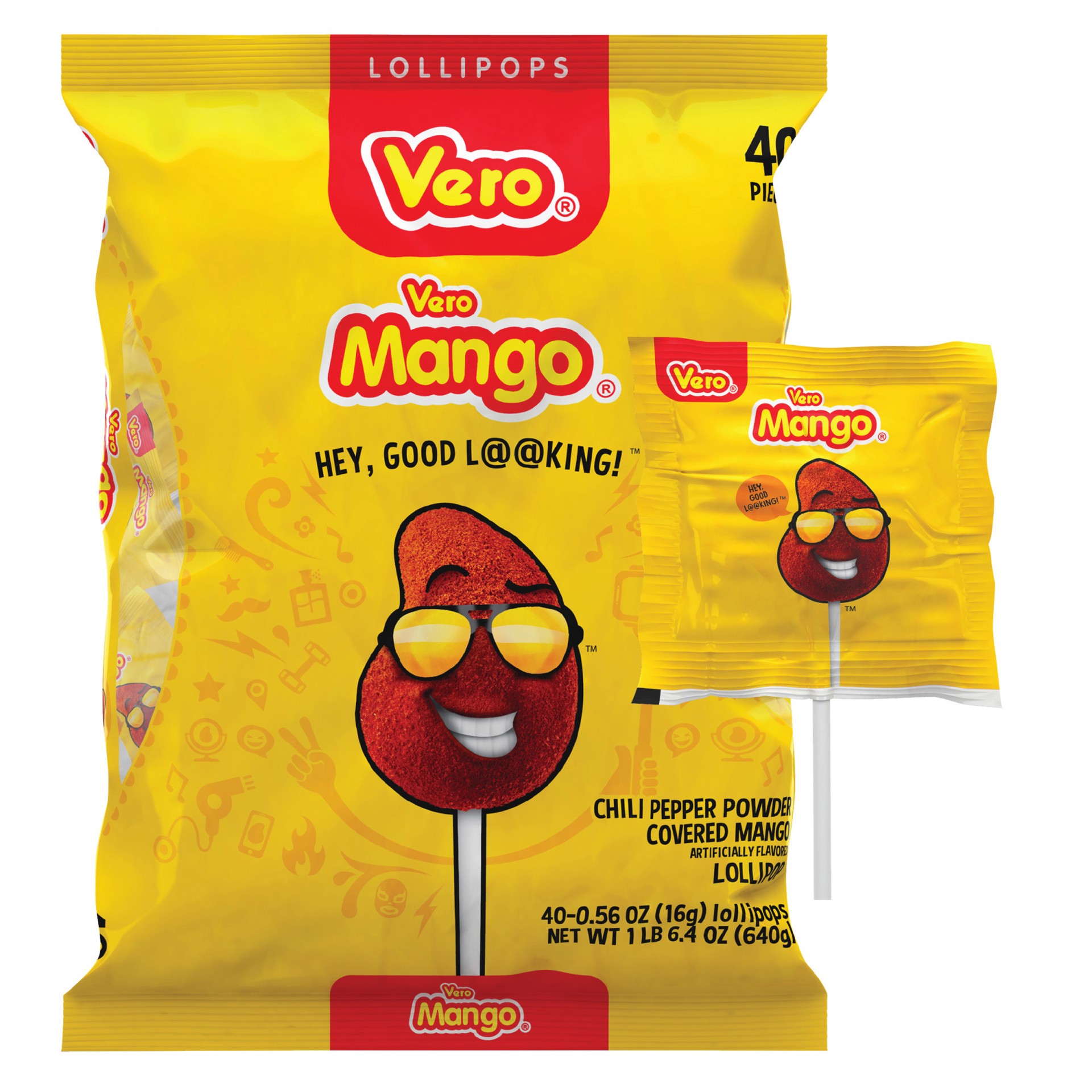 slide 1 of 5, Vero Mango  Mango Lollipop, 22.4 oz
