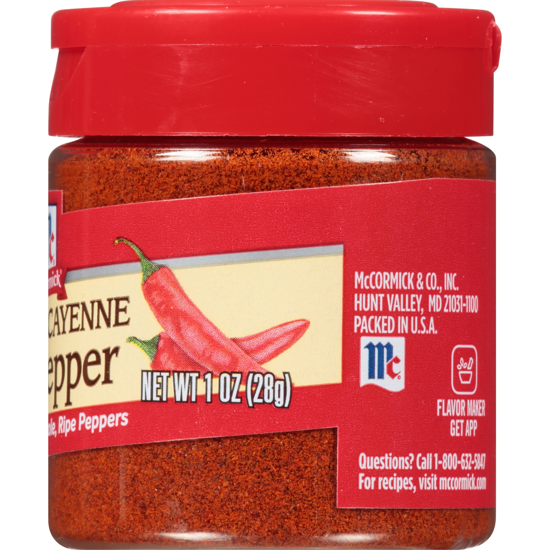 slide 4 of 4, McCormick Ground Cayenne Red Pepper, 1 oz