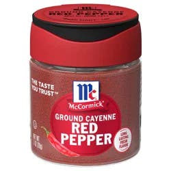 McCormick Ground Cayenne Red Pepper, 1.0 oz