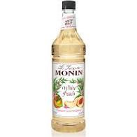 slide 1 of 1, Monin White Peach Syrup - 33.8 oz, 33.8 oz