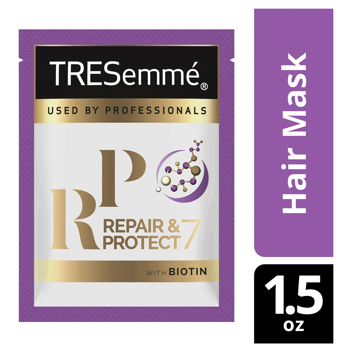 slide 1 of 4, TRESemmé Recovery Hair Mask Repair & Protect 7, 1.5 oz, 1.5 oz