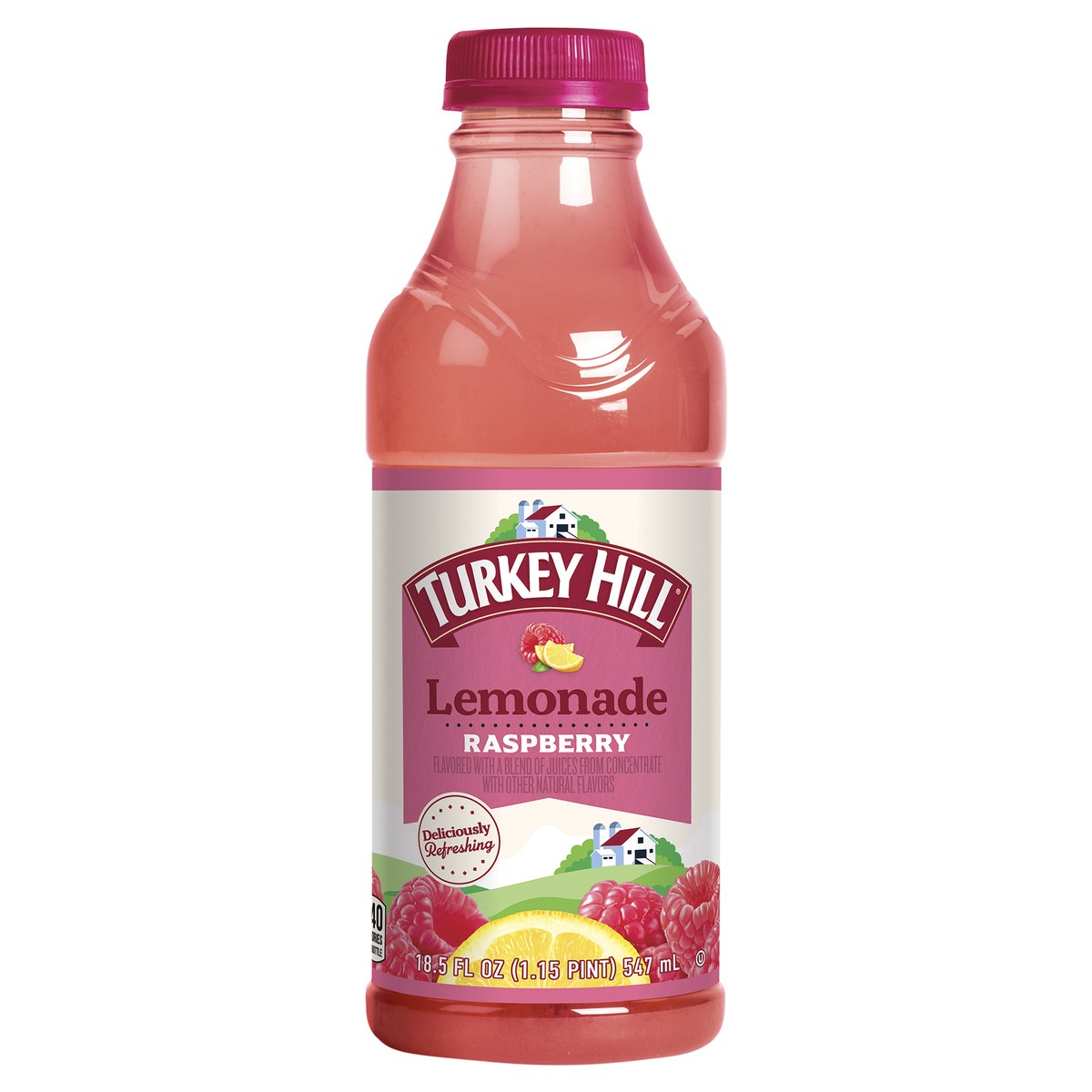 slide 1 of 6, Turkey Hill Raspberry Lemonade - 18.50 fl oz, 18.50 fl oz