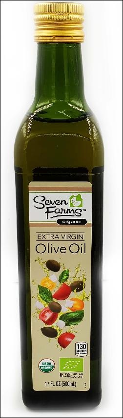 slide 1 of 1, Seven Farms 7farms Org Extra Virgn Olive Oil, 17 fl oz