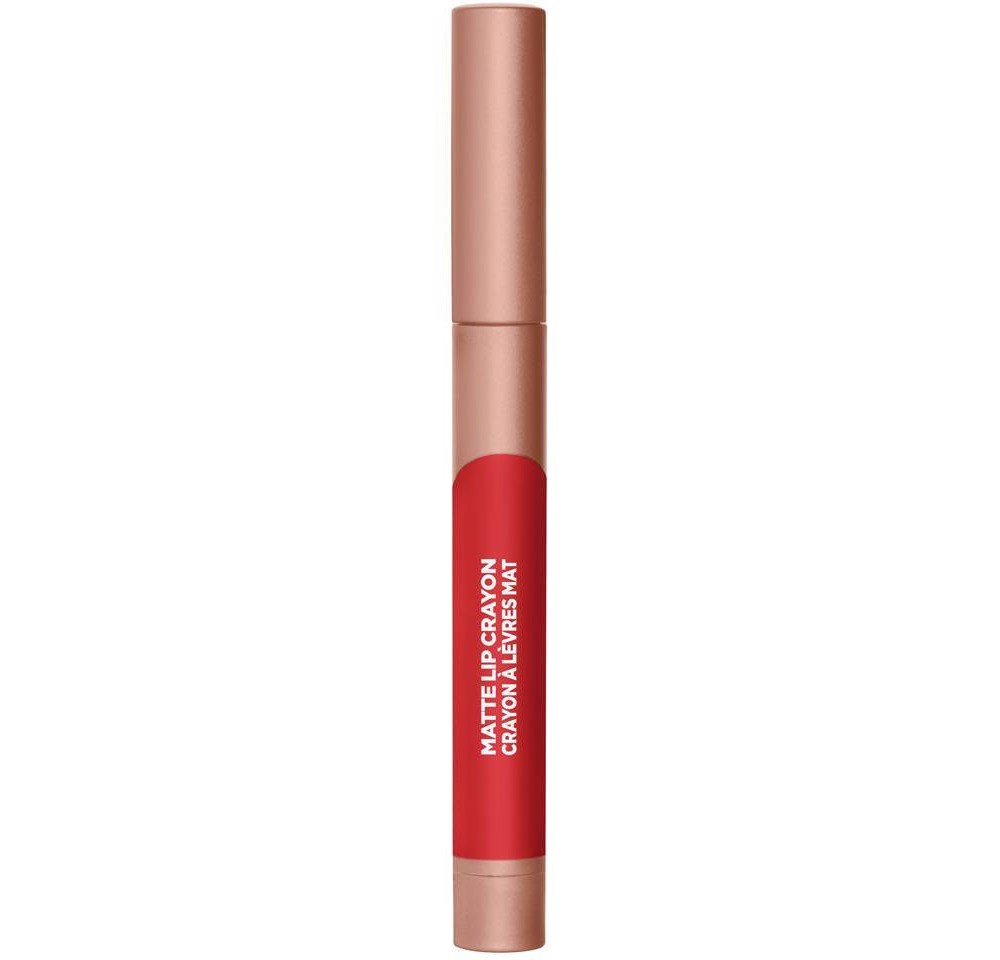 slide 2 of 4, L'Oréal Infallible Matte Lip Crayon - Caramel Rebel, 04 oz