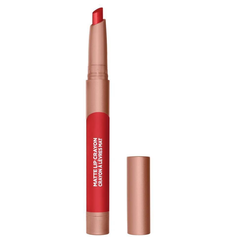 slide 1 of 4, L'Oréal Infallible Matte Lip Crayon - Caramel Rebel, 04 oz