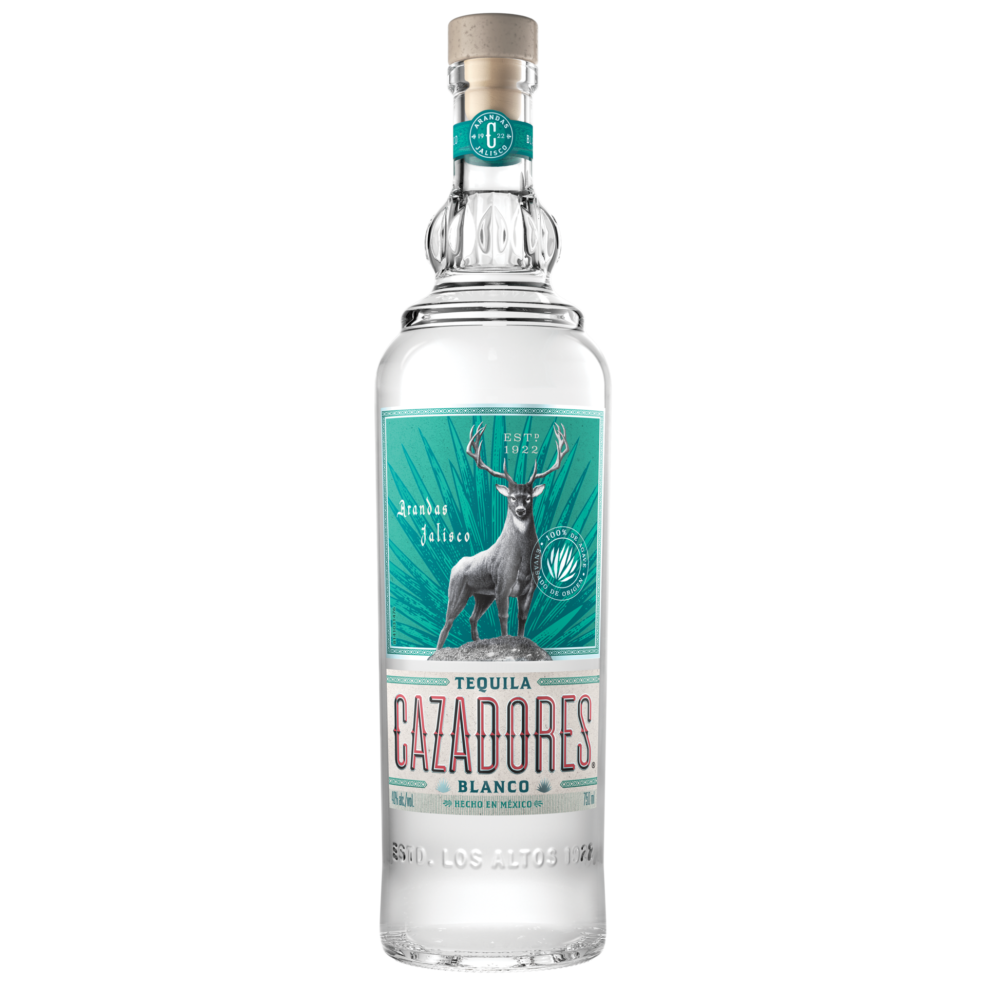 slide 1 of 5, Cazadores Blanco Tequila, 750 ml