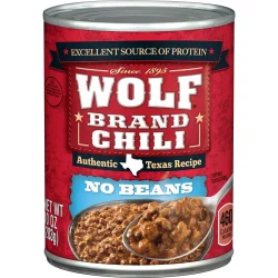 Wolf Brand No Beans Chilli - 10oz