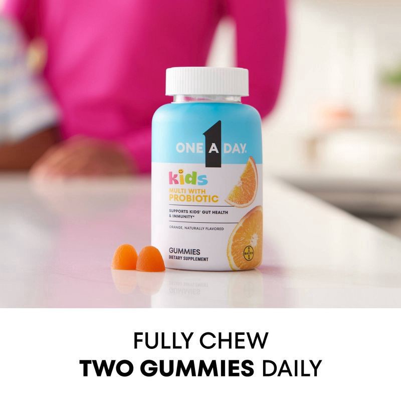 slide 2 of 10, One A Day Kids Multi Gummies, 6 ct; 6 oz