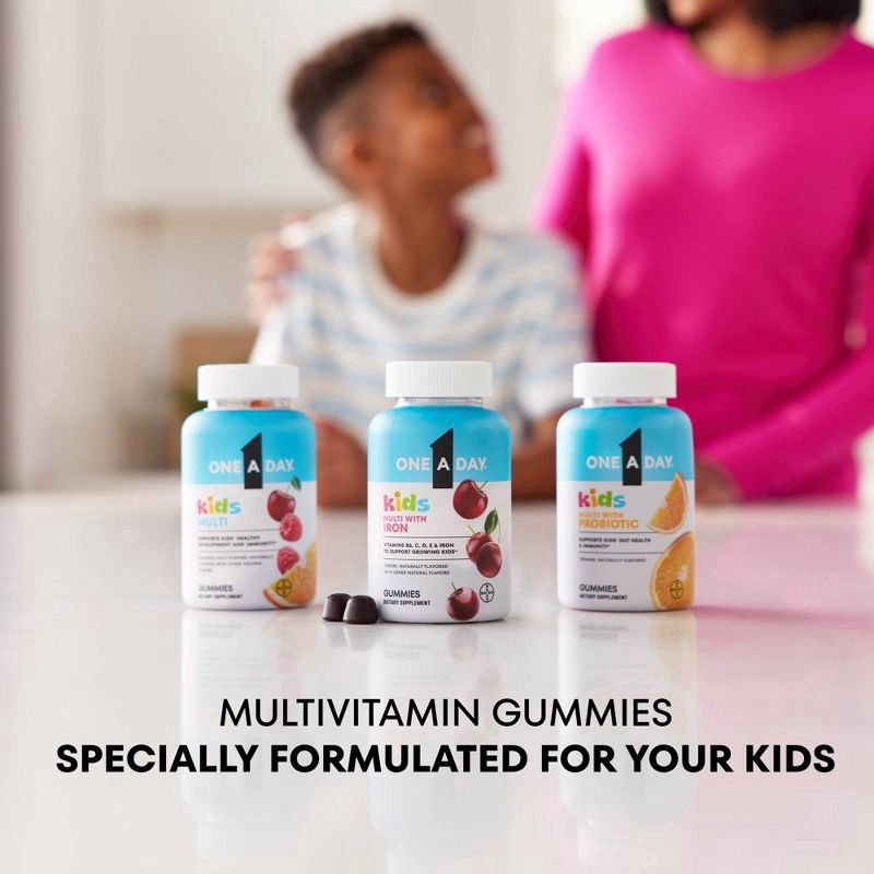 slide 9 of 10, One A Day Kids Multi Gummies, 6 ct; 6 oz