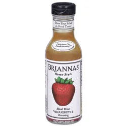 BRIANNAS Home Style Blush Wine Vinaigrette Dressing 12 fl oz