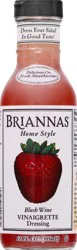 BRIANNAS Vinaigrette Home Style Blush Wine Dressing 12 oz