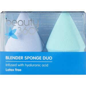 slide 1 of 1, Beauty 360 Blender Sponge Duo, 1 ct