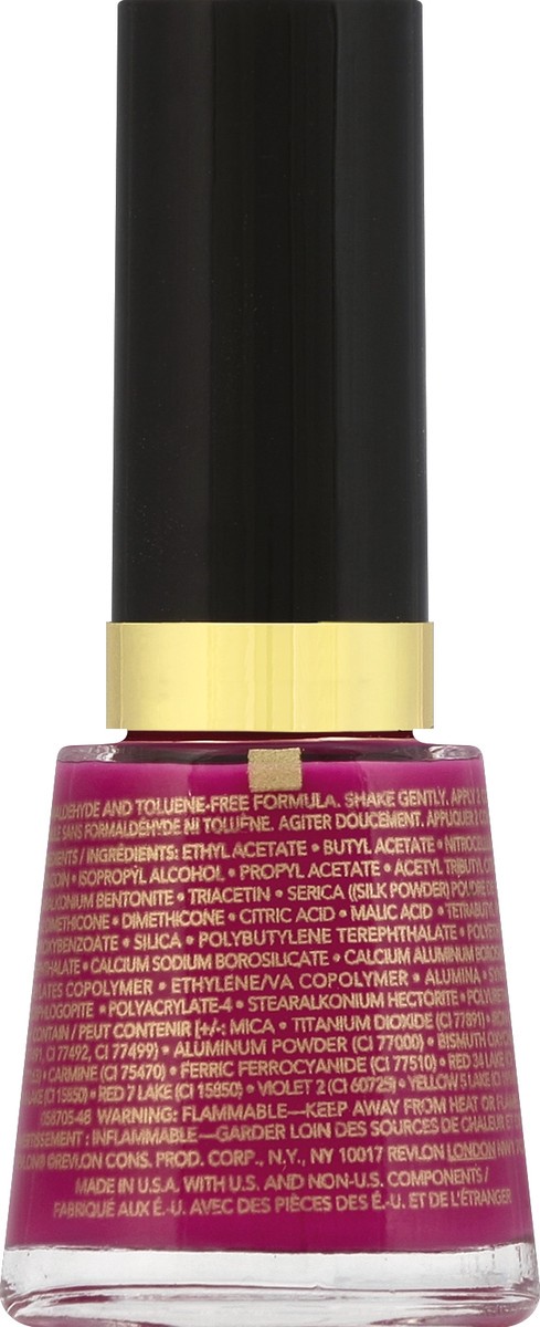 slide 3 of 3, Revlon Plum Seducton Nail Enamel, 0.5 oz