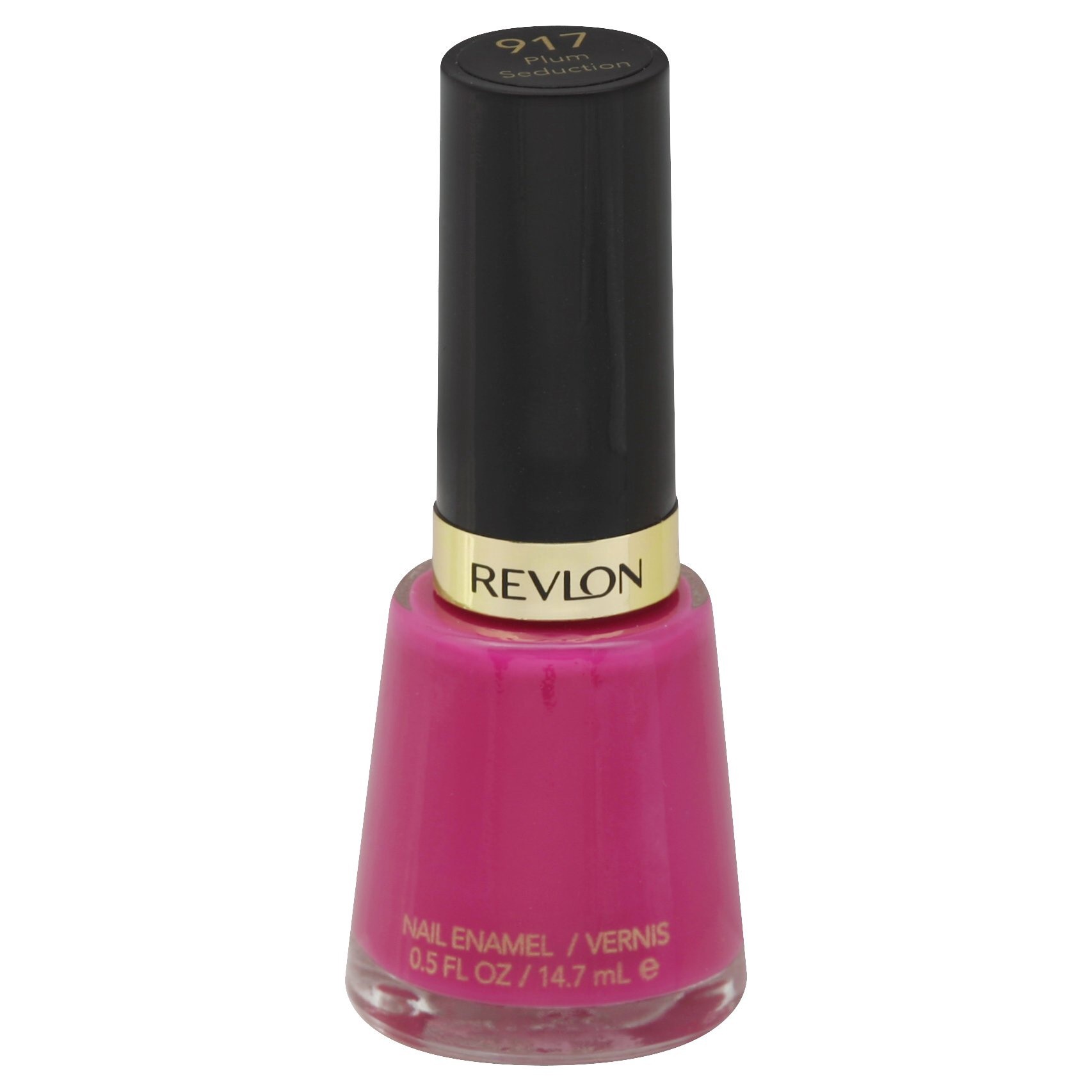 slide 1 of 3, Revlon Plum Seducton Nail Enamel, 0.5 oz