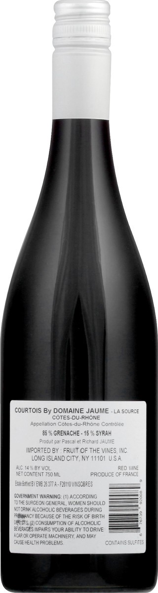 slide 5 of 9, La Source Red Wine 750 ml, 750 ml