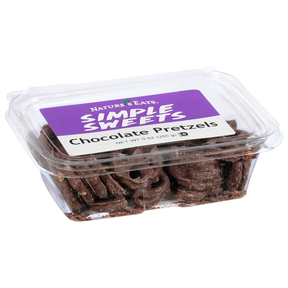 slide 5 of 13, Nature's Eats Simple Sweets Chocolate Pretzels 9 oz, 9 oz