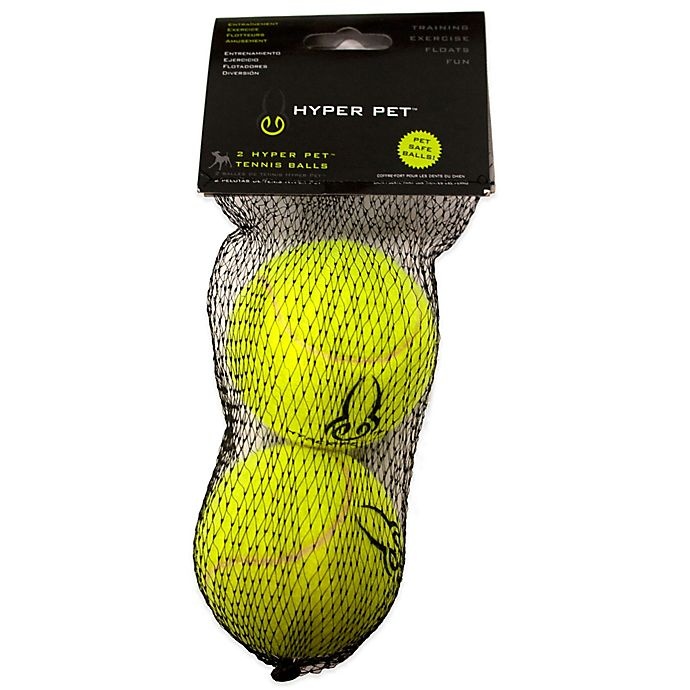 slide 1 of 1, Hyper Pet Tennis Balls - Green, 2 ct