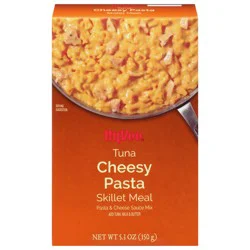Hy-vee Tuna Cheesy Pasta & Cheese Sauce Mix Skillet Meal