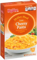 Hy-vee Tuna Cheesy Pasta & Cheese Sauce Mix Skillet Meal