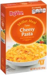 Hy-vee Tuna Cheesy Pasta & Cheese Sauce Mix Skillet Meal