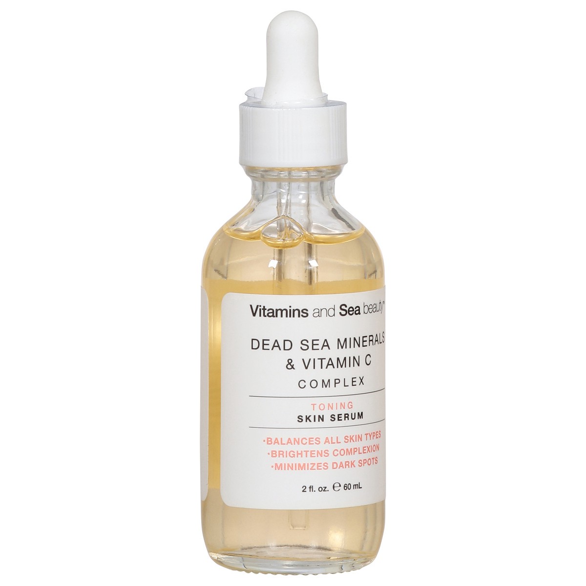slide 13 of 13, Vitamins and Sea Beauty Dead Sea Minerals & Vitamin C Complex Toning Skin Serum 2 fl oz, 2 fl oz