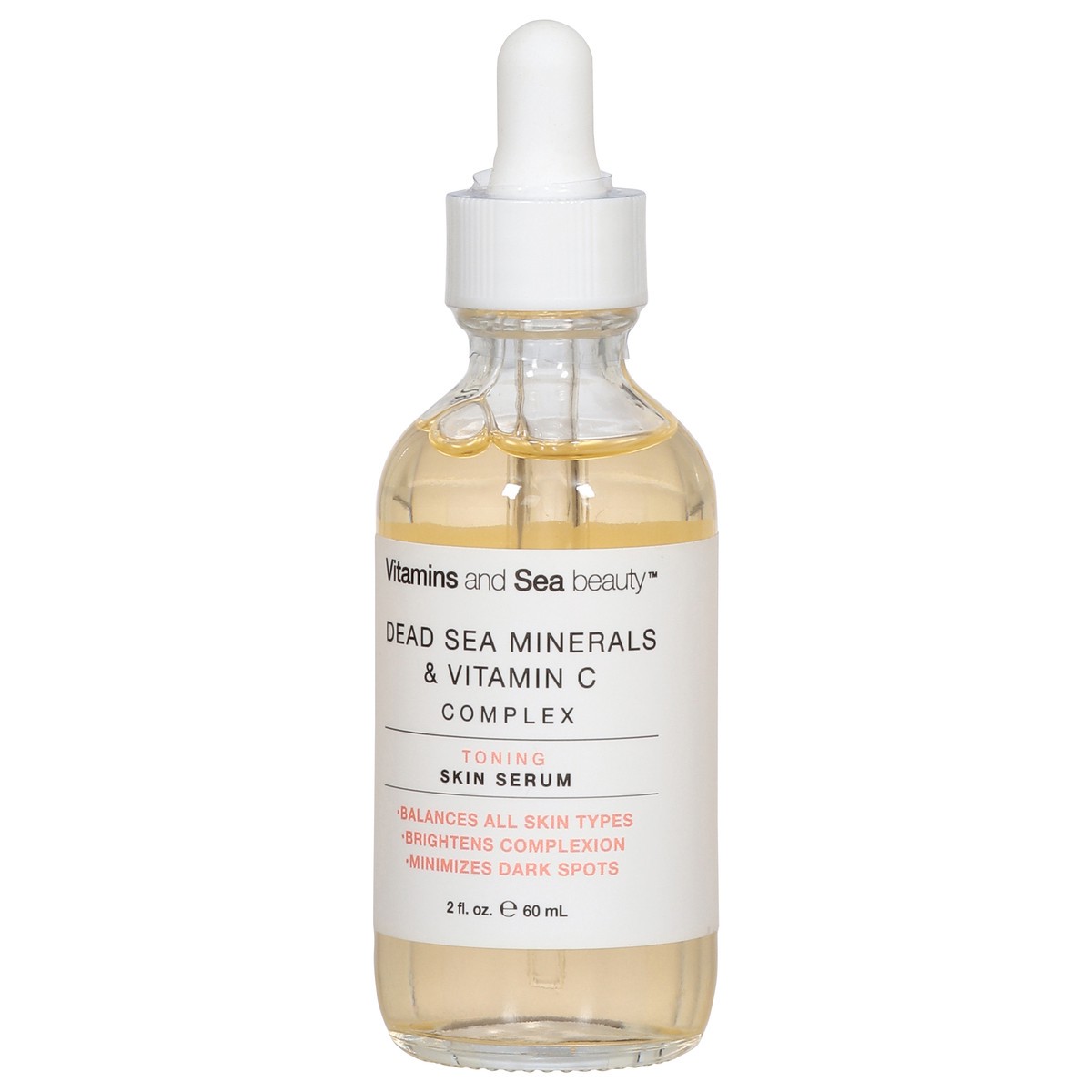 slide 6 of 13, Vitamins and Sea Beauty Dead Sea Minerals & Vitamin C Complex Toning Skin Serum 2 fl oz, 2 fl oz
