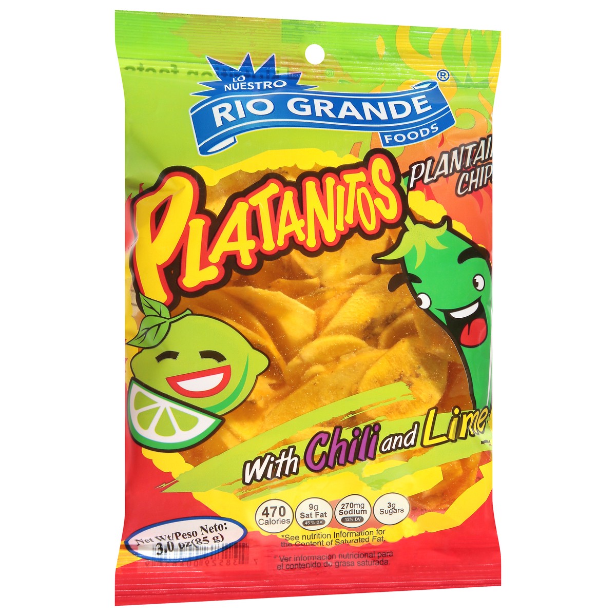 slide 7 of 13, Rio Grande with Chili and Lime Plantain Chips 3.0 oz, 