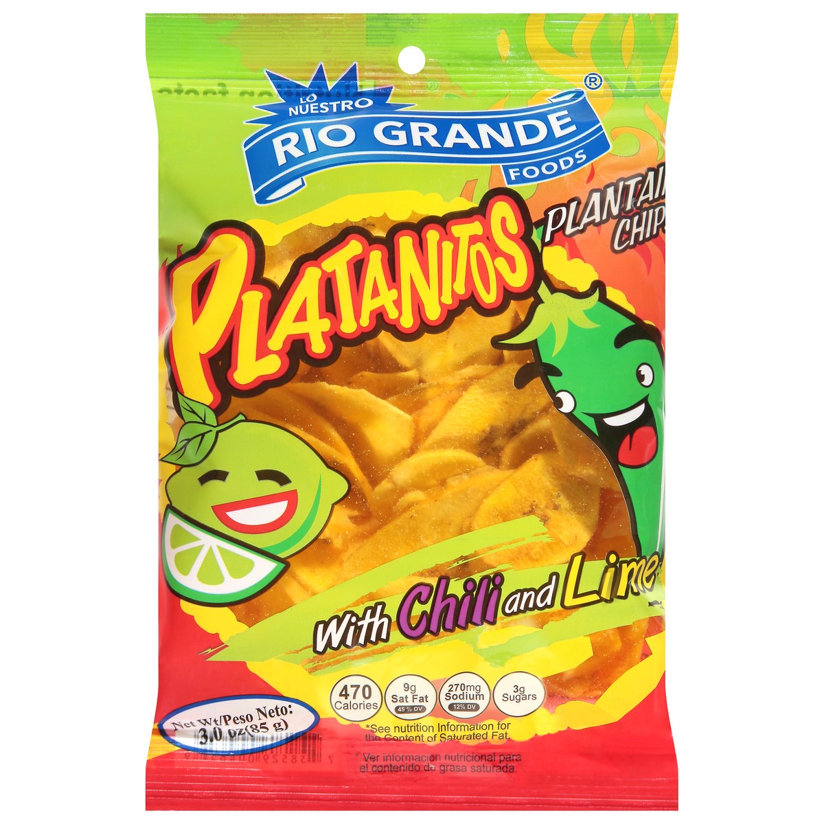 slide 6 of 13, Rio Grande with Chili and Lime Plantain Chips 3.0 oz, 