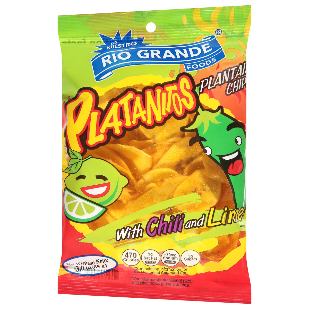 slide 5 of 13, Rio Grande with Chili and Lime Plantain Chips 3.0 oz, 