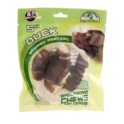 K9 Cookhouse Duck Wrapped Pretzel