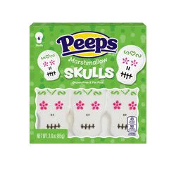 Peeps Marshmallow Skulls