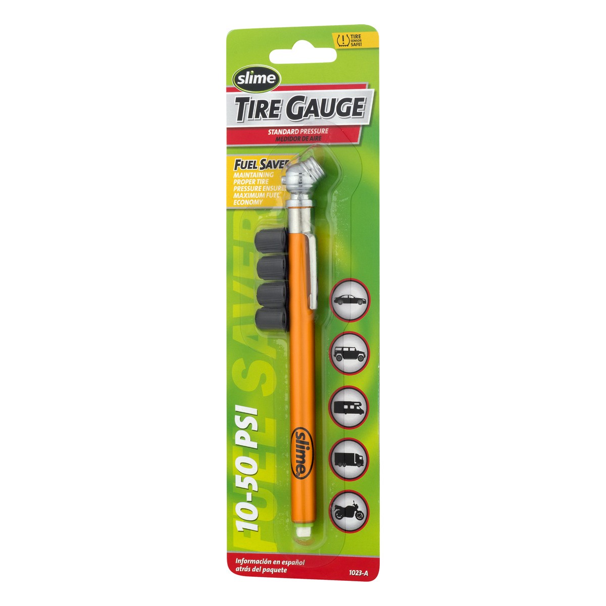 slide 6 of 9, Slime Tire Gauge 1.0 ea, 1 ct