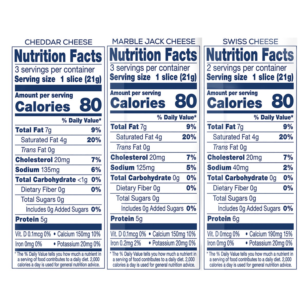 slide 5 of 6, Crystal Farms Variety Deli Sliced Cheese, 6 oz