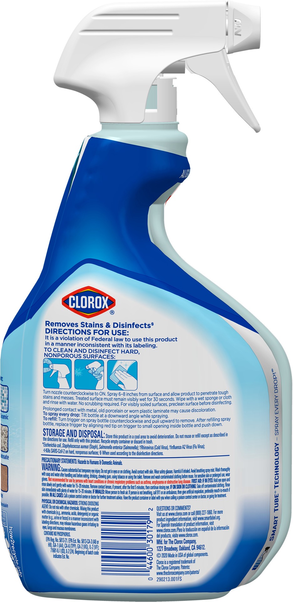 slide 2 of 5, Clorox Clean-Up Cleaner + Bleach, Fresh Scent, 24 oz