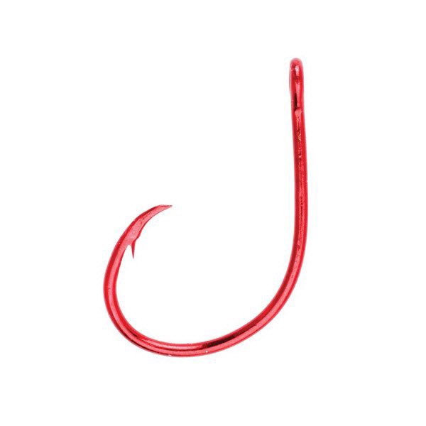 slide 1 of 1, Eagle Claw Lazer Sharp Circle Sea Hook, Sea Guard Red, 1 ct